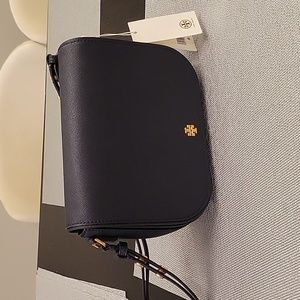 New Tory Burch Emerson Crossbody Tory Navy